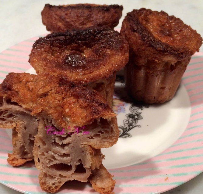 Cannelés à la crème de marrons