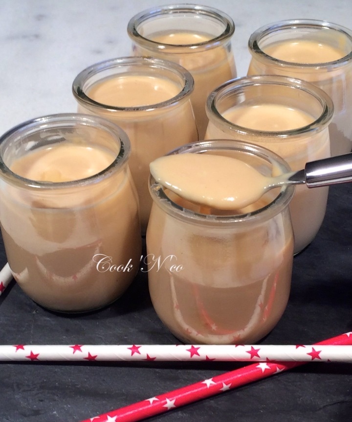 Crème au caramel au beurre salé façon Danette (pour 6 personnes)