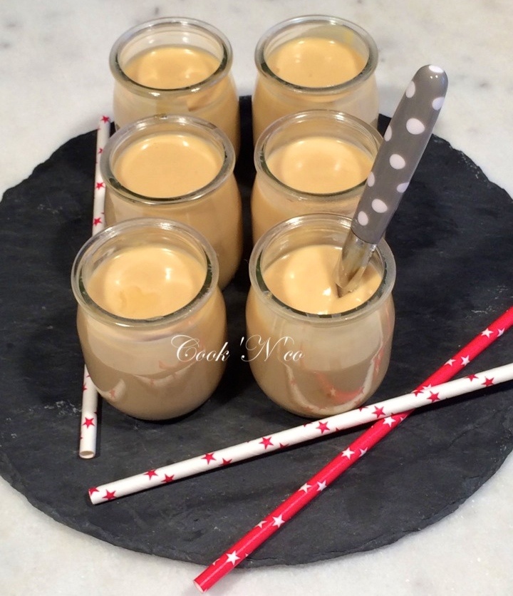 Crème au caramel au beurre salé façon Danette (pour 6 personnes)