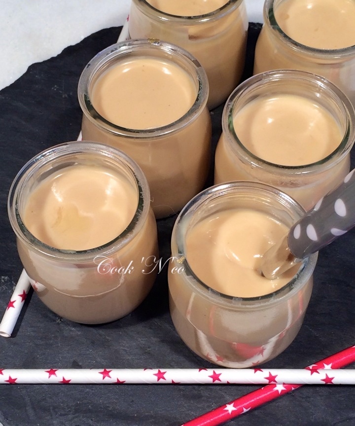 Crème au caramel au beurre salé façon Danette (pour 6 personnes)